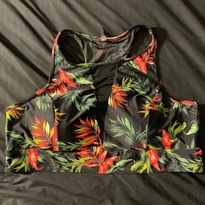 Torrid Tropical Print Bikini Top